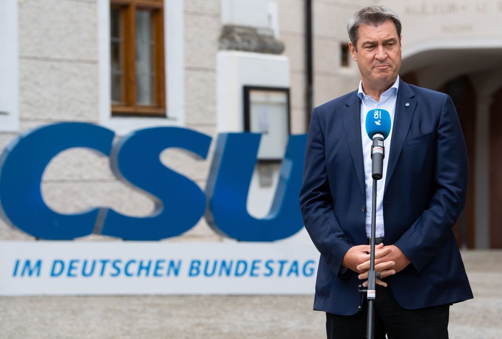 Bayerns Ministerpräsident Söder zeigte sich „verwundert“ über Laschets Aussagen zu Steuersenkungen.