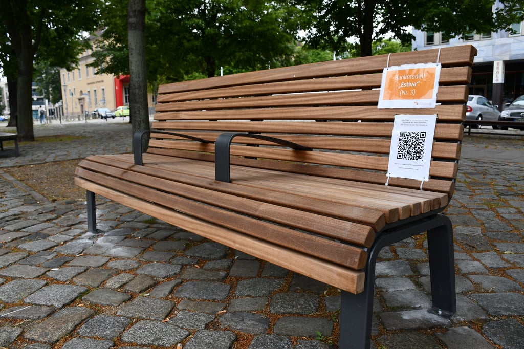 Das Modell "Estiva" steht auch auf dem Domplatz in Magdeburg.