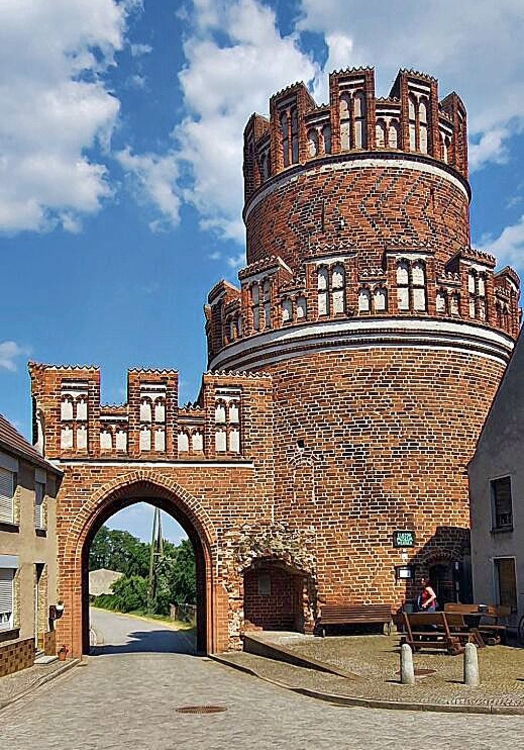 Ein Aufstieg aufs Elbtor in Werben lohnt sich.