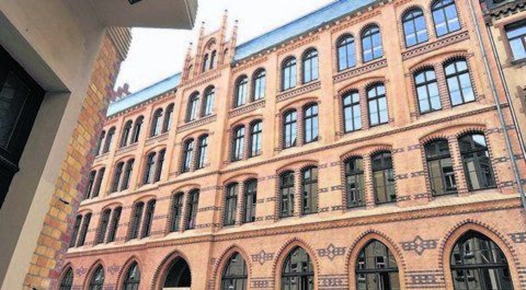 Gebäude der Volkshochschule in Halle