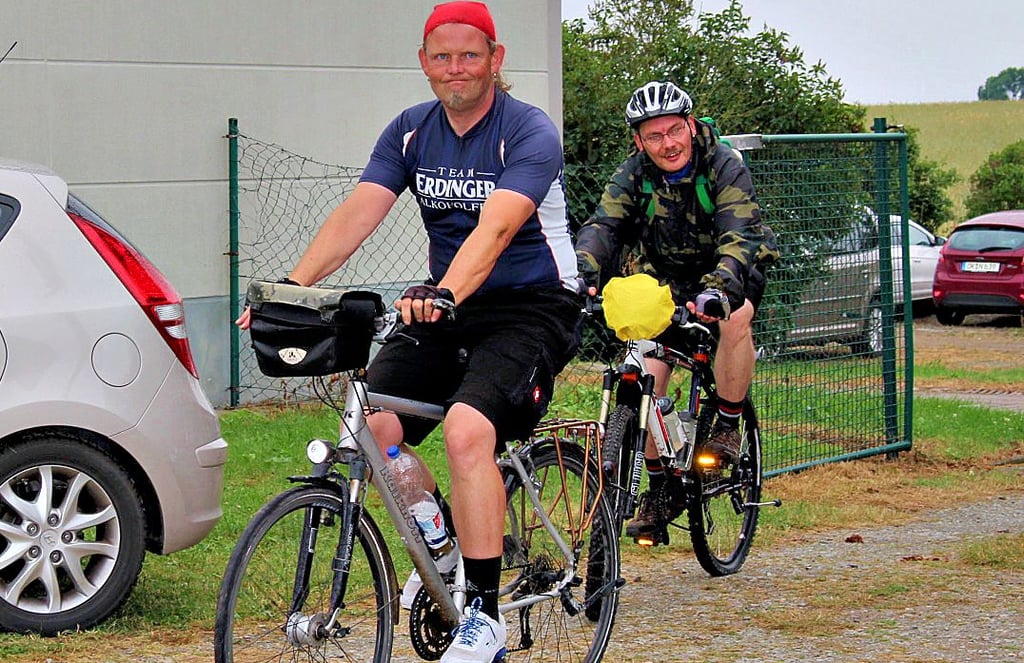 Das Radfahren wie hier vor längerer Zeit bei einer Sternfahrt mit Ziel Behnsdorf erfreut sich zunehmender Beliebtheit.