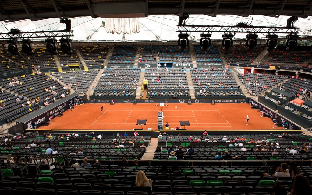 Blick auf den Center Court.