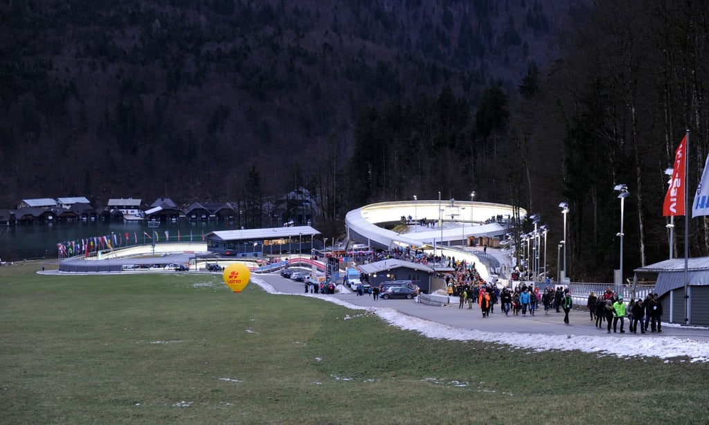 Die Bob- und Rodelbahn am Königssee ist von heftigen Unwettern schwer beschädigt worden.