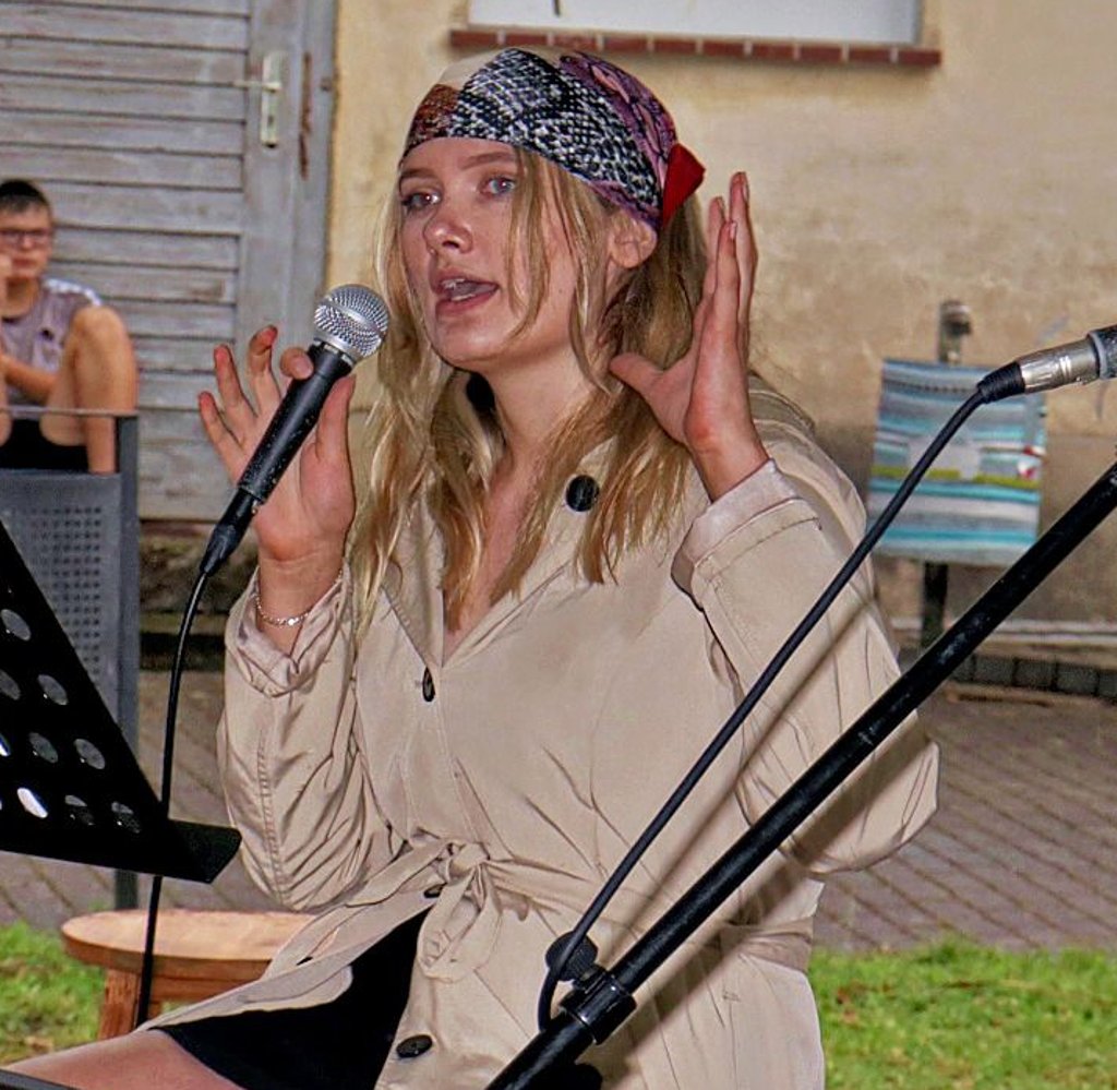 Ida-Lia Salomon beeindruckte mit tiefgründigen Texten.