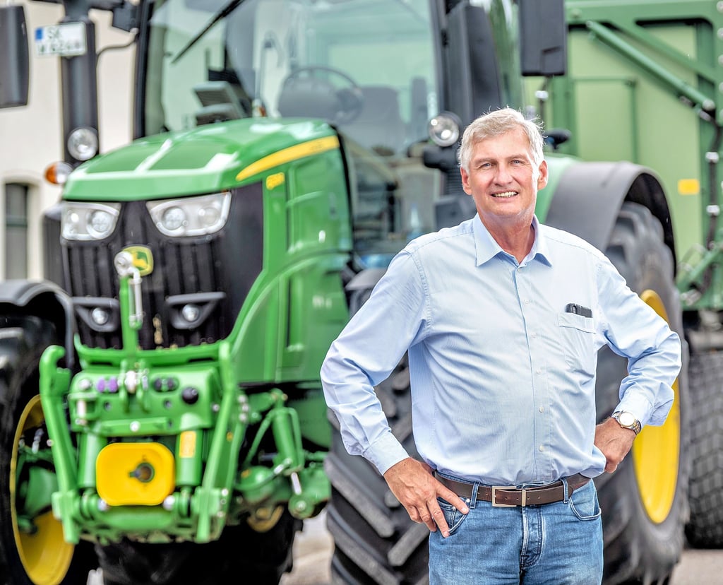 Landwirt Alfons-Josef Wolff hat den Bauernverband Freie Bauern gegündet.
