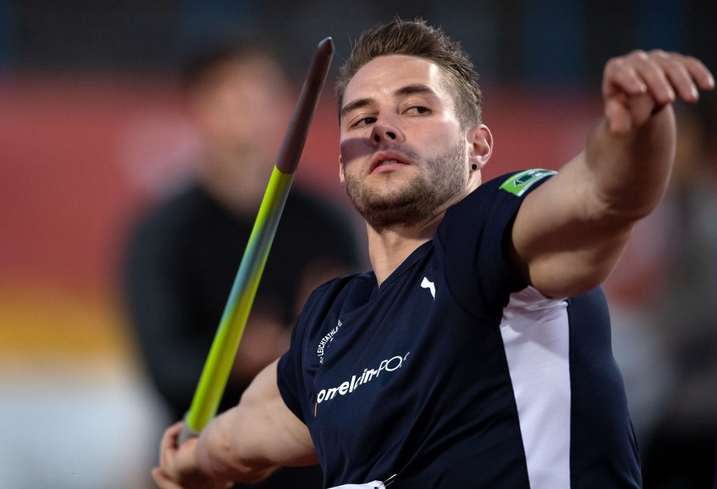 Johannes Vetter in Aktion.