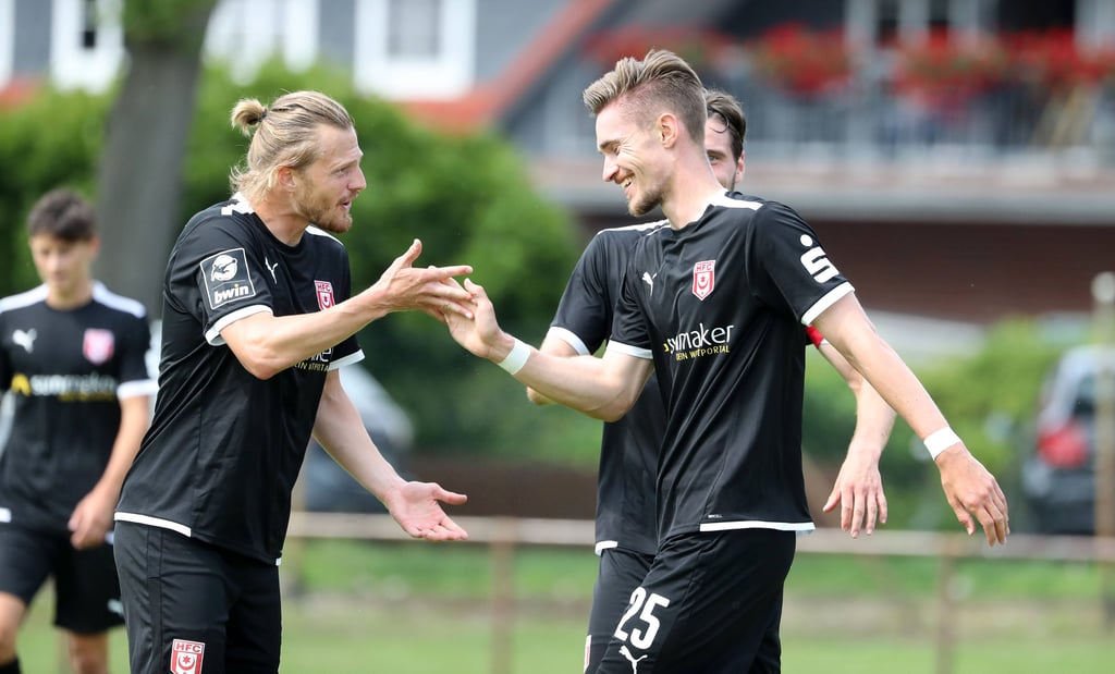 Der Hallesche FC spielt am 7. August 2021 beim SV Alemania Riestedt.