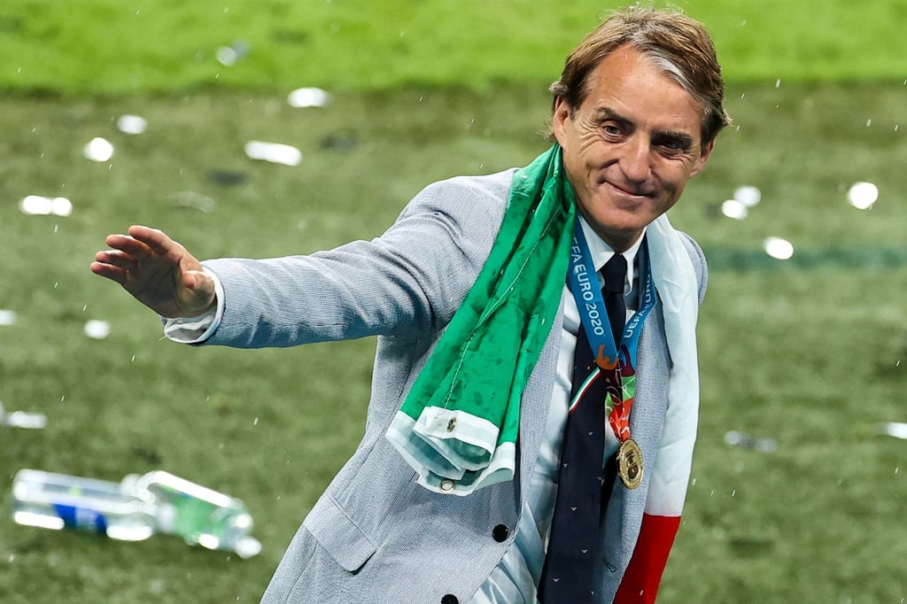 Italiens Erfolgstrainer Roberto Mancini.
