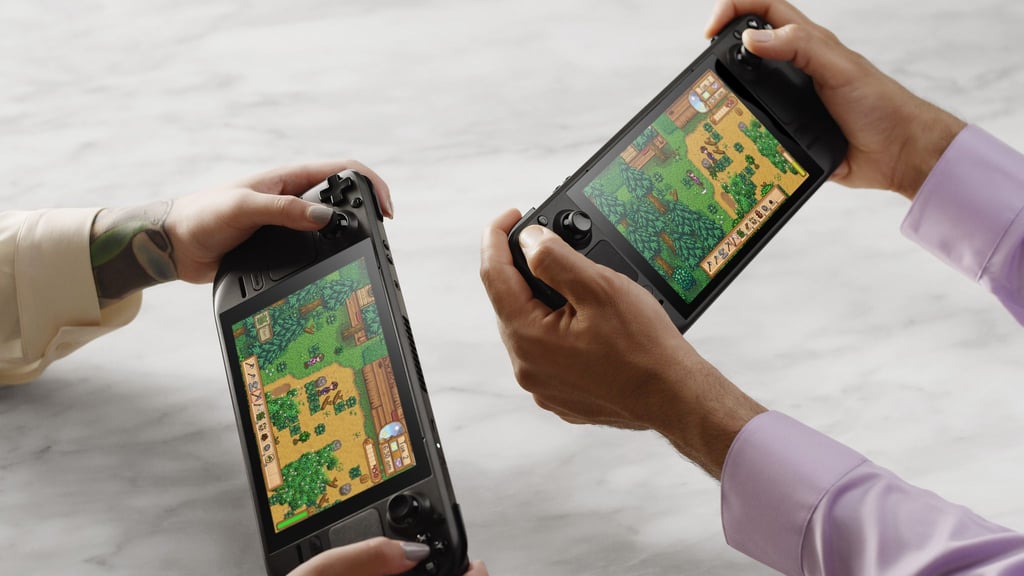 Mobile Gaming: Hersteller Valve hat mit dem Steam Deck ein mobiles Spielegerät angekündigt.