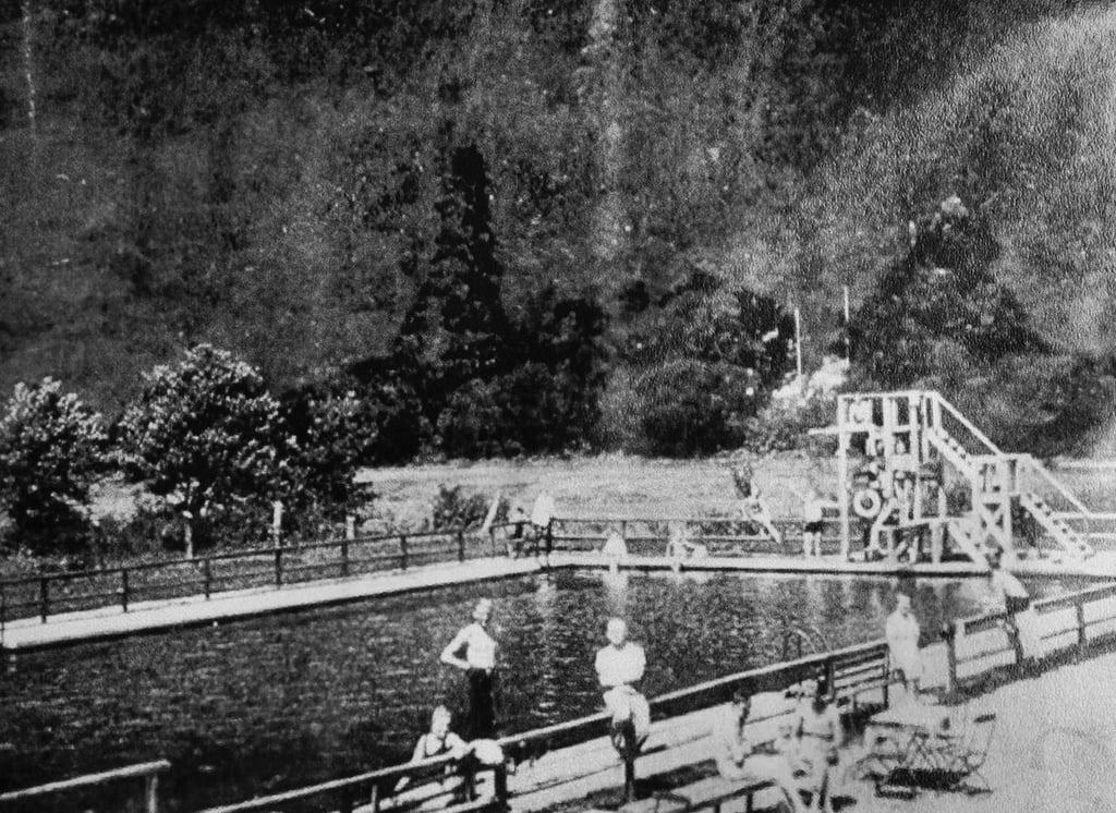 Das Wippertalbad in den Anfängen
