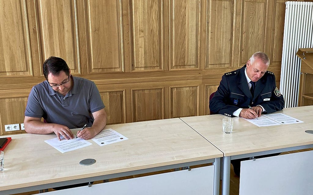 Christoph Schulze (l.) und Thomas Werner