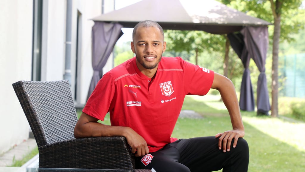 Louis Samson ist einer der Sommer-Zugänge beim Halleschen FC.