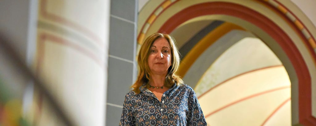 TOOH-Geschäftsführerin Uta van den Broek ist persönlich zur Urteilsverkündung im Landgericht erschienen - und zeigt sich erleichtert.