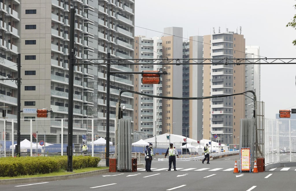 Das Athletendorf für die Olympischen Spiele in Tokio steht im Hafenviertel Harumi.