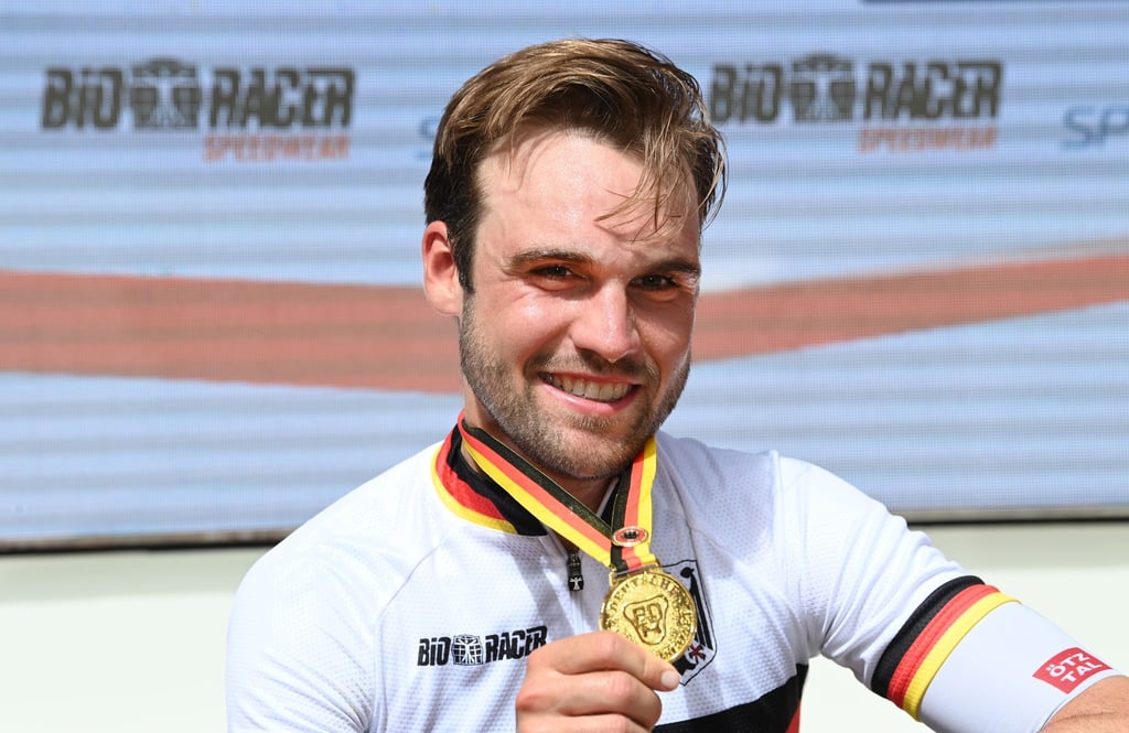 Deutscher Meister: Maximilian Schachmann hofft bei den Spielen in Tokio auf seine Medaillenchance.