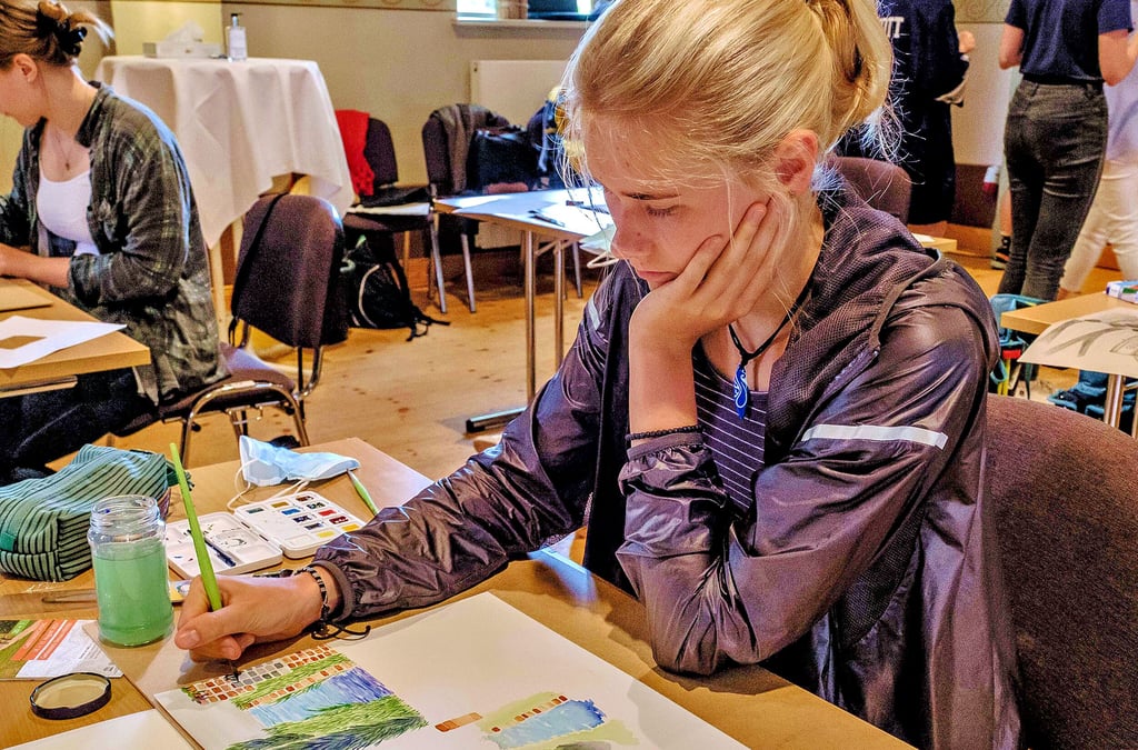Emelie Meister hat in Wörlitz an einem Modellprojekt der Gartenreichfreundesgesellschaft teilgenommen. Kooperiert wurde auch mit der Kulturstiftung.