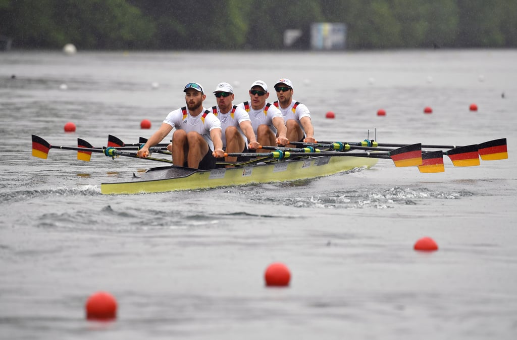 Wollen ins Finale (v.l.): Max Appel, Hans Gruhne, Karl Schulze und Tim Ole Naske.