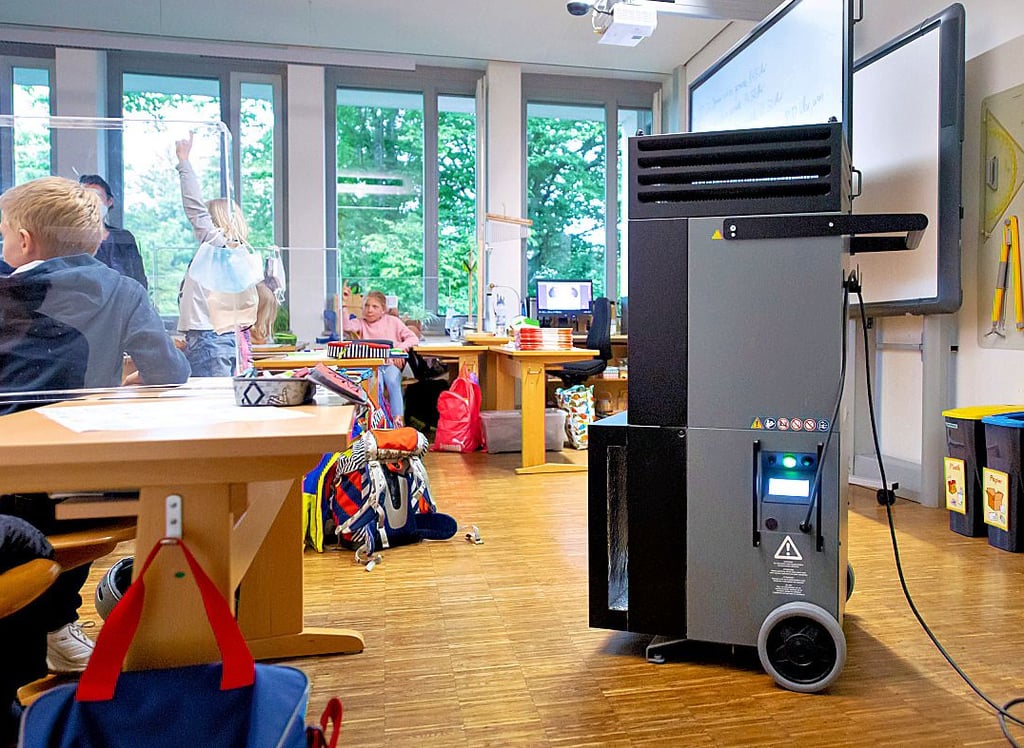 Mobile Luftfilter könnten bald auch in Klassenräumen in Stendaler Grundschulen zu finden sein.