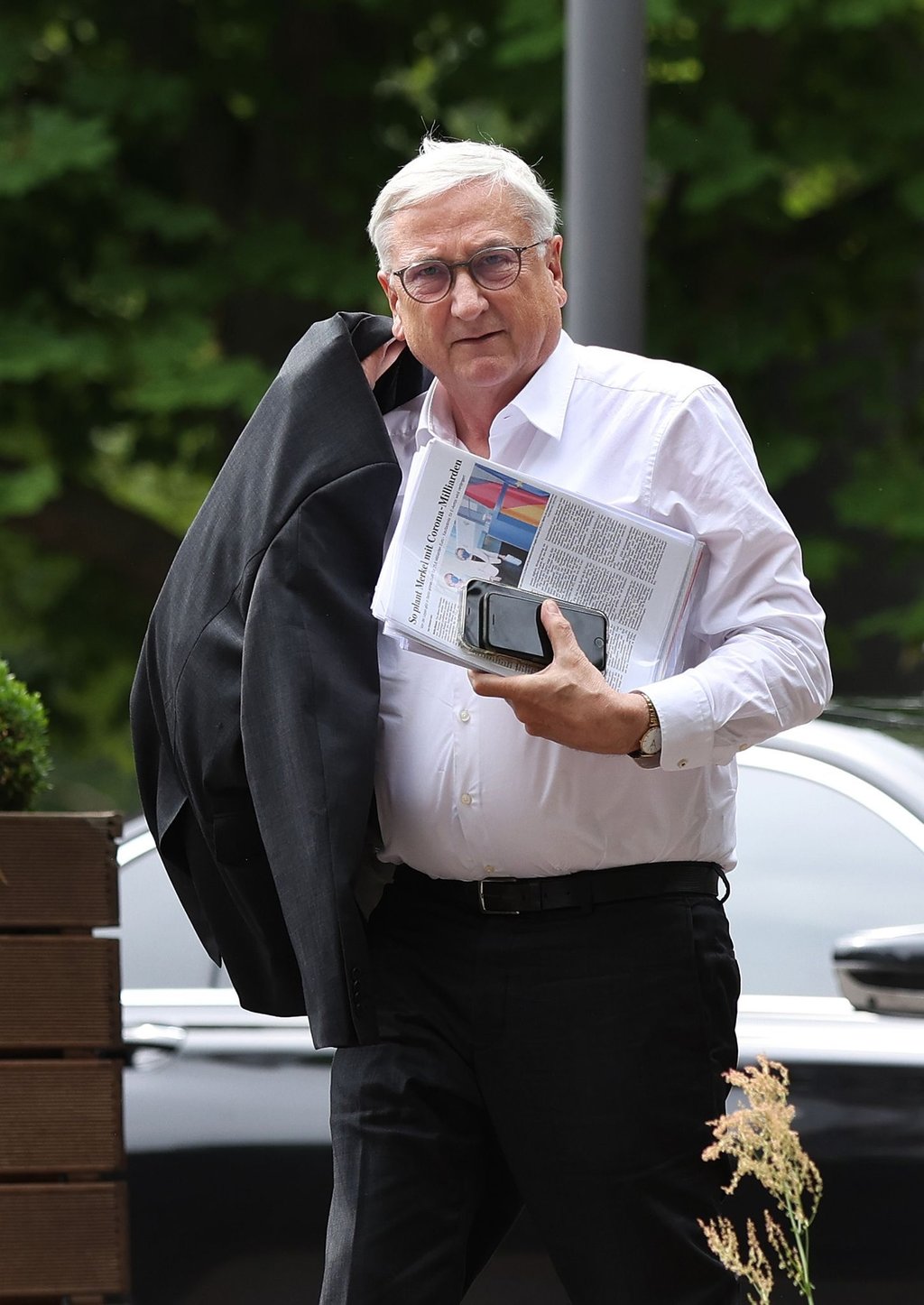 Sachsen-Anhalts Finanz- und Innenminister Michael Richter in Magdeburg.