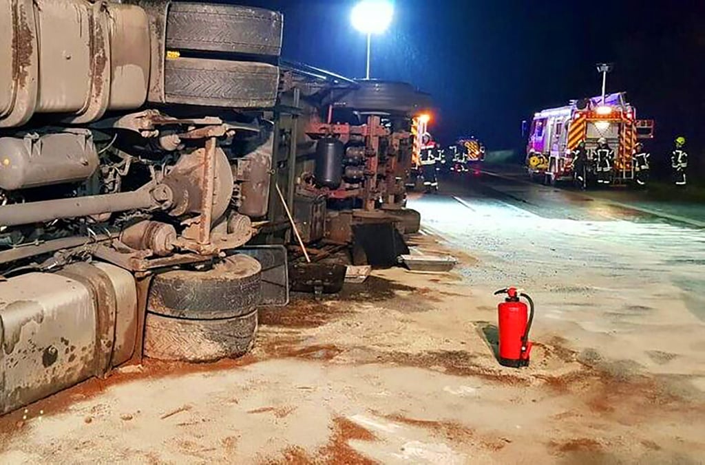 Auch zu Unfällen wie hier auf der Südharzautobahn wird die Feuerwehr Roßla regelmäßig gerufen.