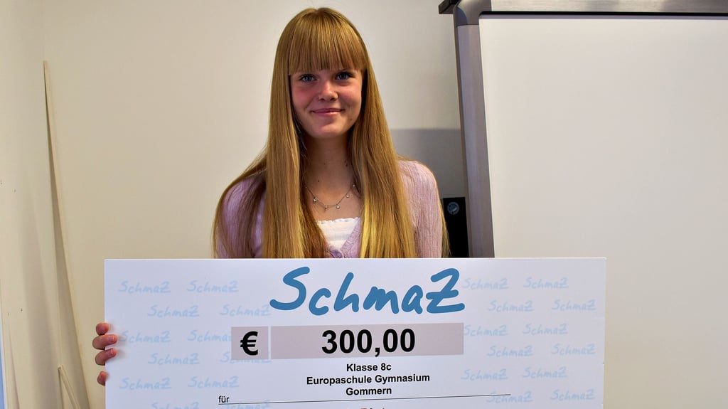 Maja Köthnig belegte mit ihrem Beitrag Dem Bienensterben entgegenwirken den zweiten Platz beim diesjährigen SchmaZ-Projekt. Die Achtklässlerin der Europaschule gewann damit unter anderem 300 Euro für die Klassenkasse.
