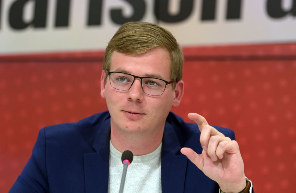 Sebastian Walter, Fraktionsvorsitzender Die Linke Brandenburg.