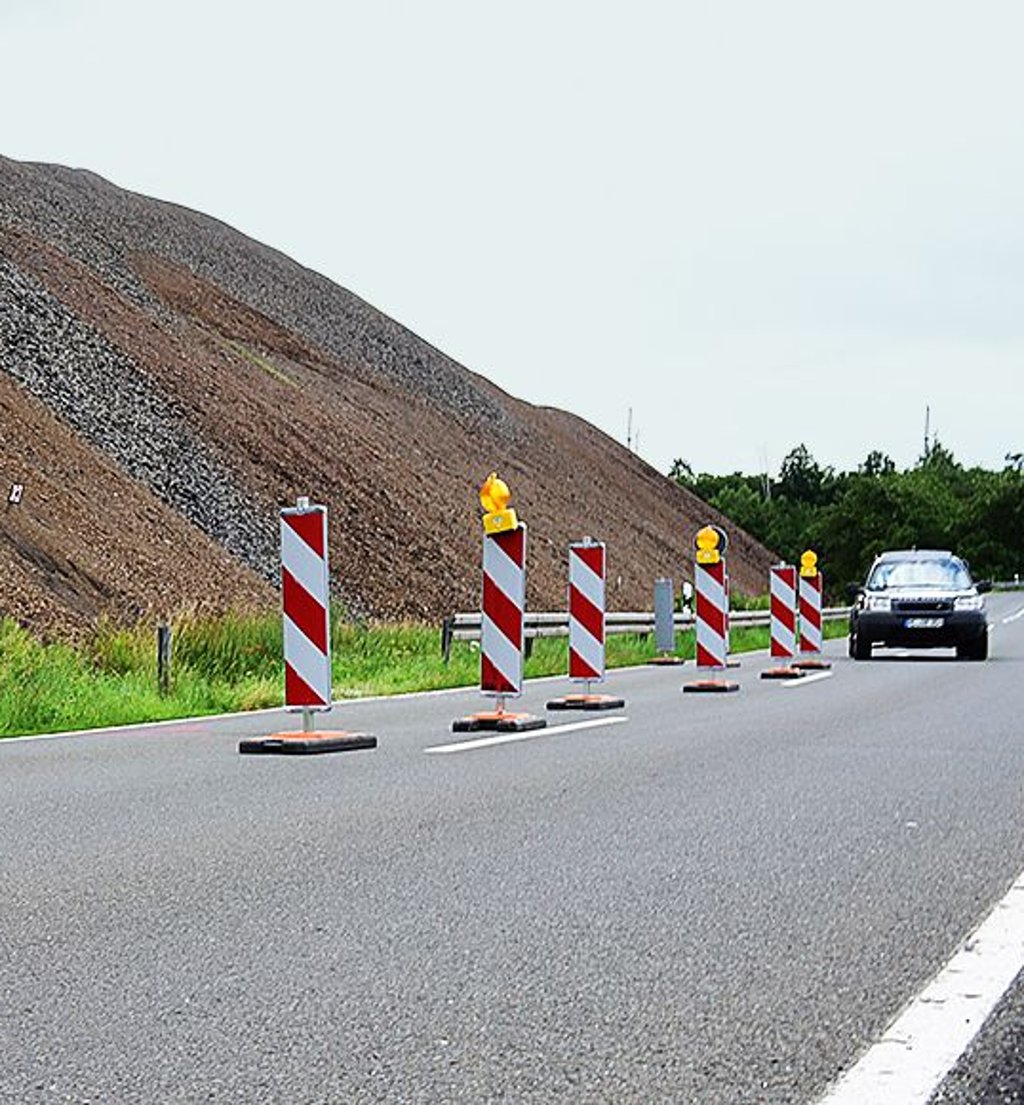 Zunächst war der Bereich nur halbseitig gesperrt.