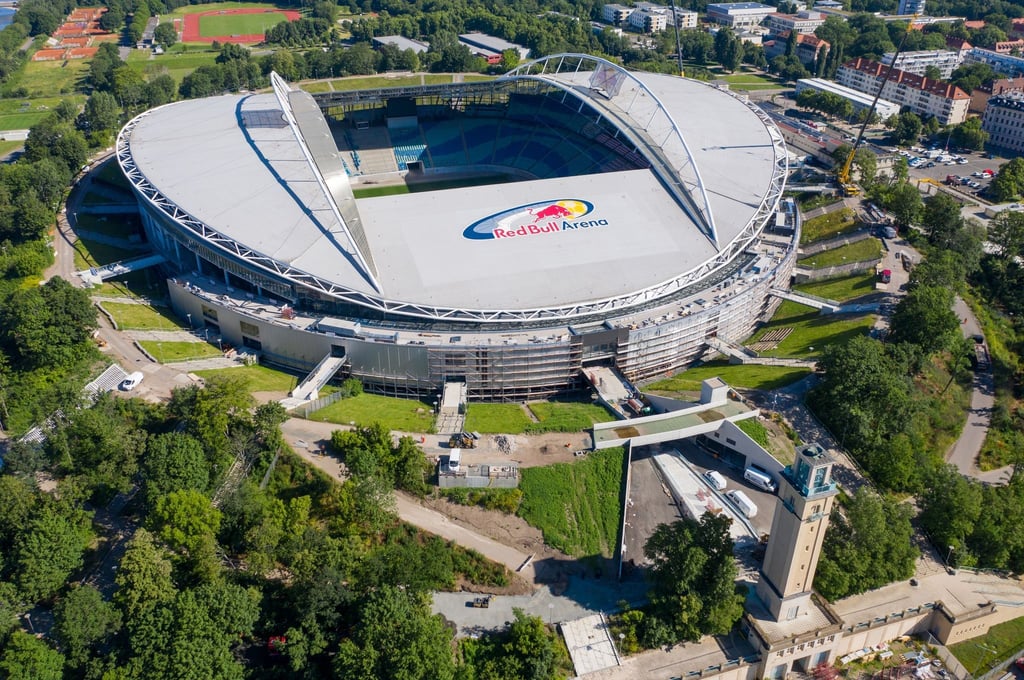 Die Arena von Fußball-Bundesligist RB Leipzig.