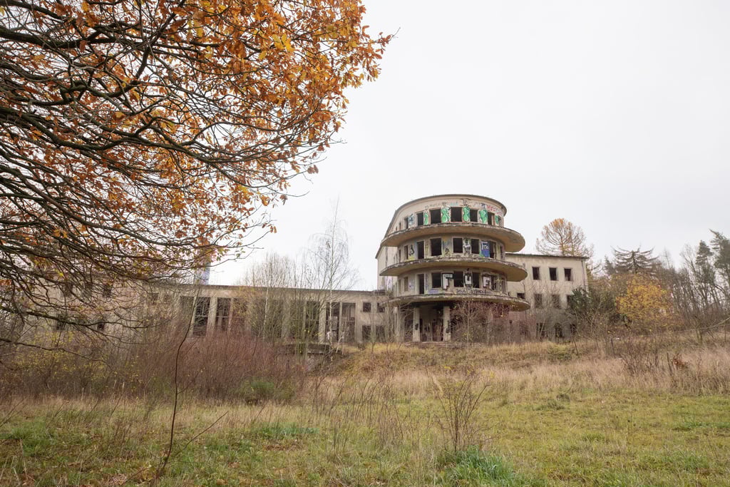 Das ehemalige Fritz-Heckert-Heim bei Gernrode