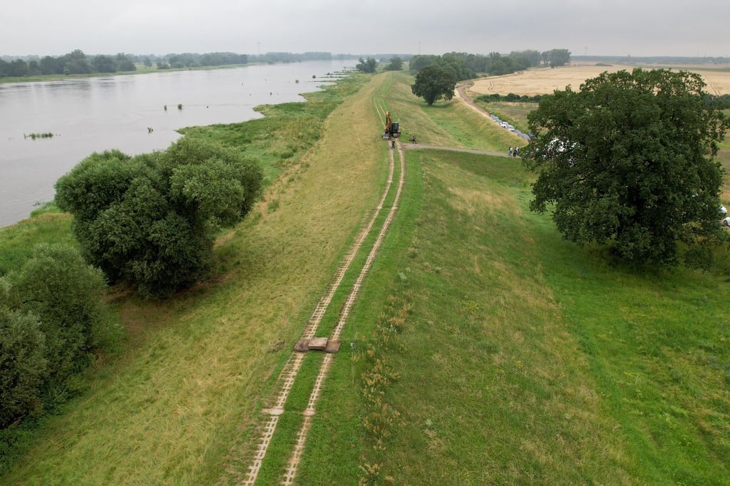 Altdeich Sandau-Süd an der Elbe.