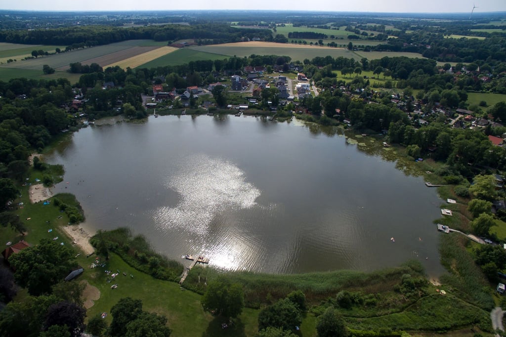 Der Otterstedter See.
