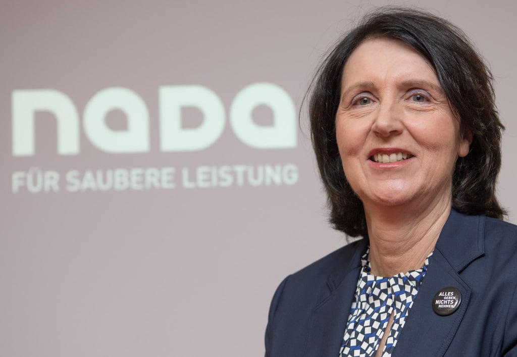 Die Nada-Vorstandsvorsitzende Andrea Gotzmann.