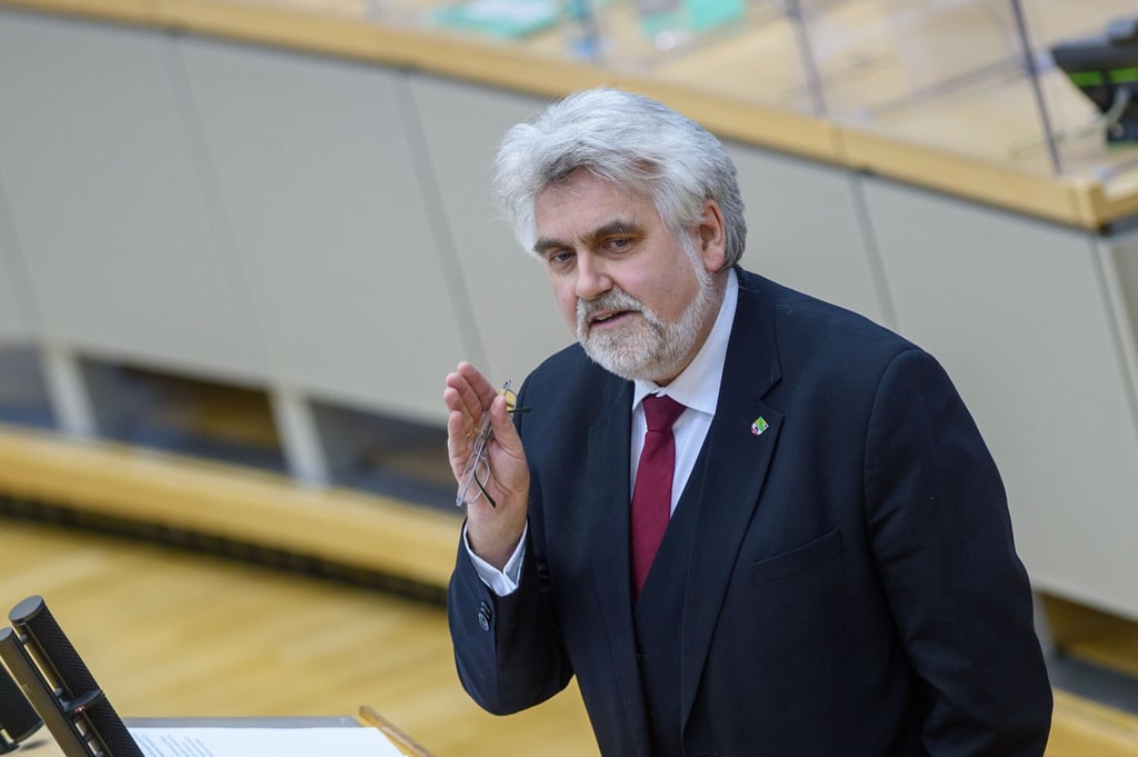 Sachsen-Anhalts Wirtschaftsminister Armin Willingmann (SPD) spricht bei einer Landtagssitzung.