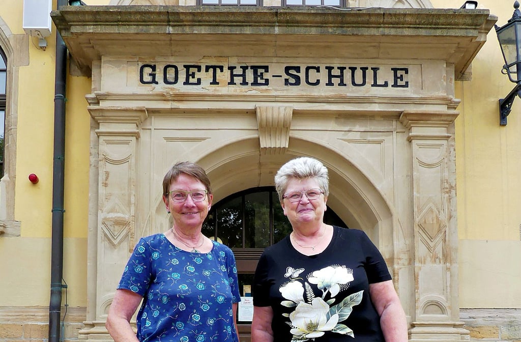 Drei Jahrzehnte lang leiteten Marlies Felsberg und Maritta Flor die Goethe-Schule.