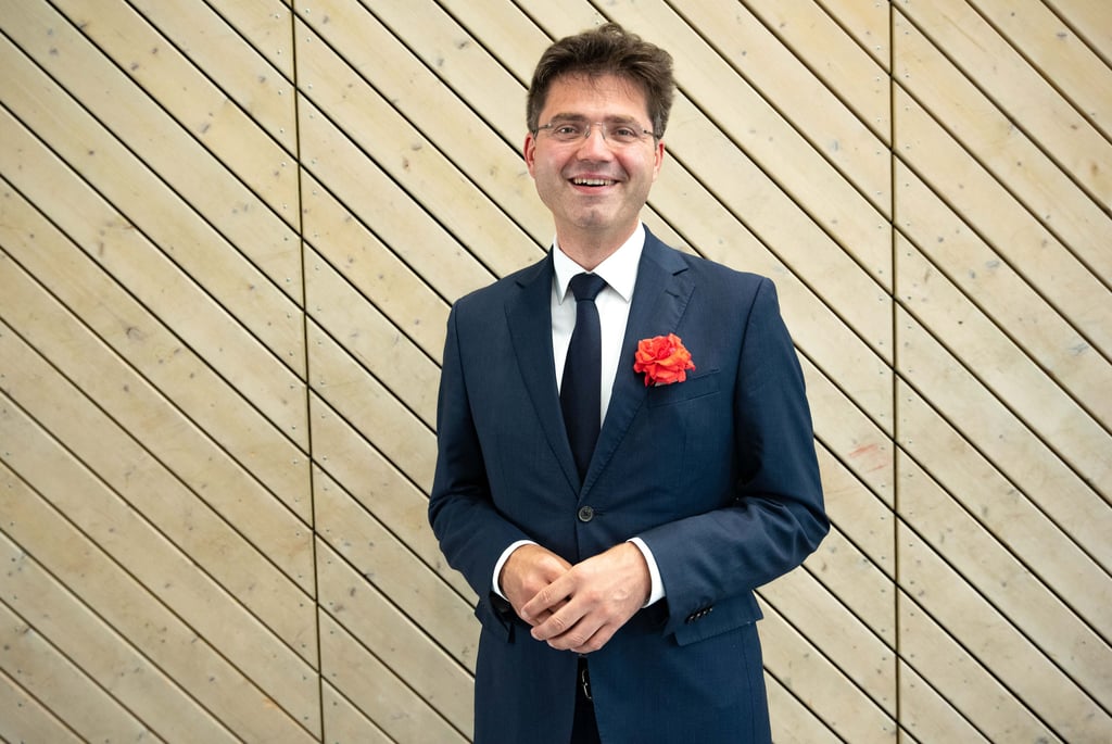 Robert Reck wurde am Mittwoch als neuer OB vereidigt.