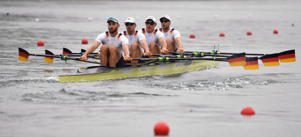 Max Appel (vorn) muss mit seiner Crew in den Hoffnungslauf.