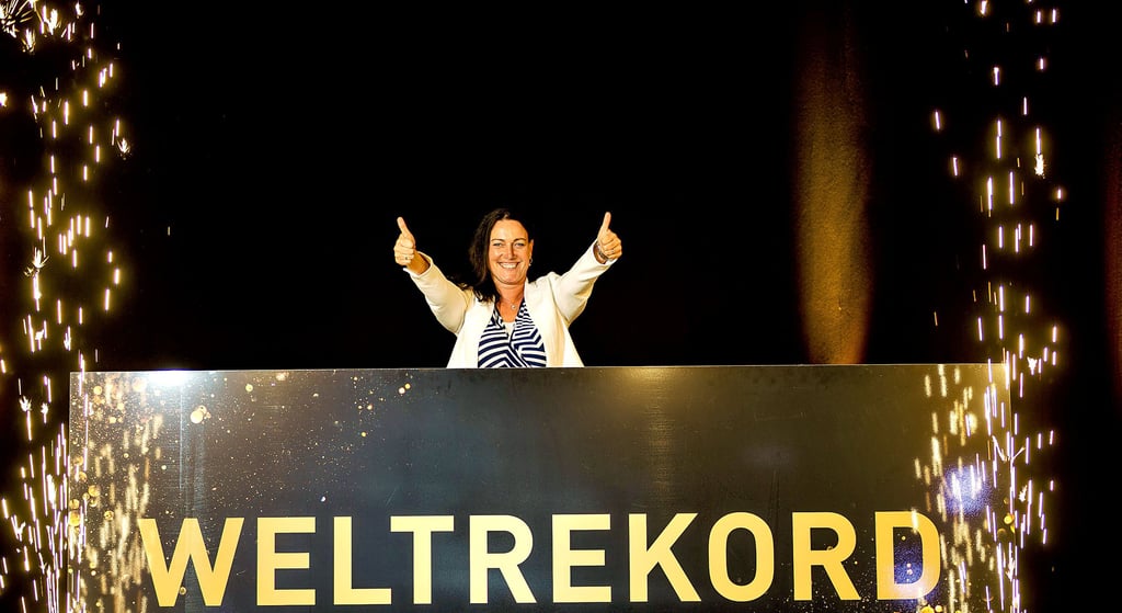 Daniela Weide beim Internationalen Speaker Slam.