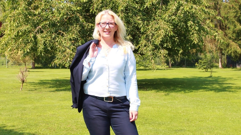Henriette Hellfritsch-Hüttl ist die Kandidatin für die Oberbürgermeisterwahl in Bernburg.