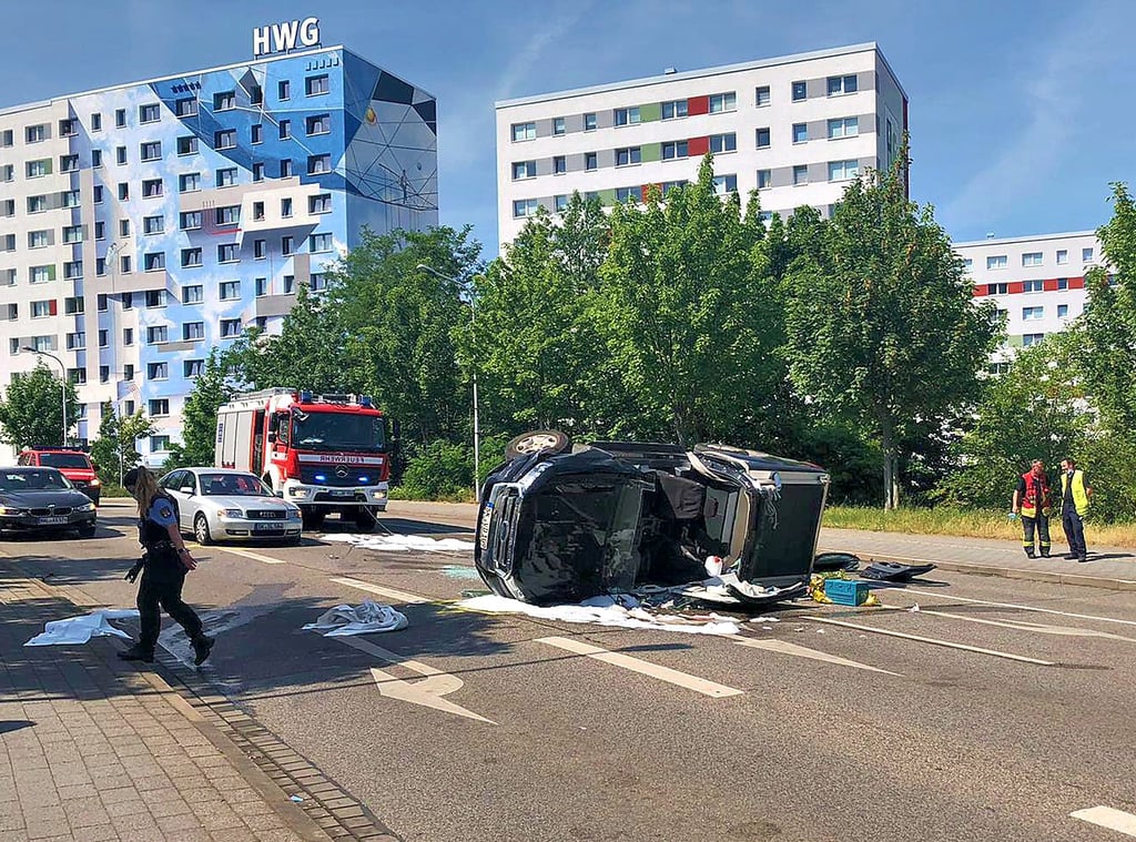 Halle gehört zu den Unfallschwerpunkten in Sachsen-Anhalt.