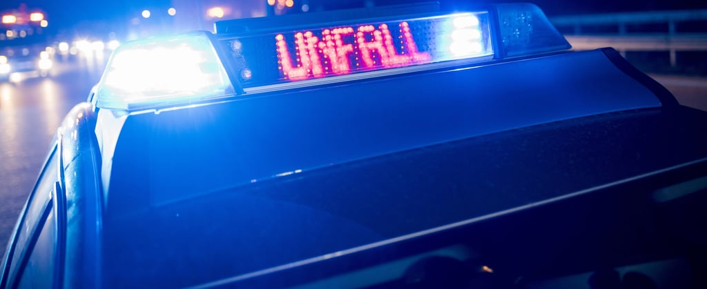 Bei einem Unfall wurde ein Mann schwer verletzt.