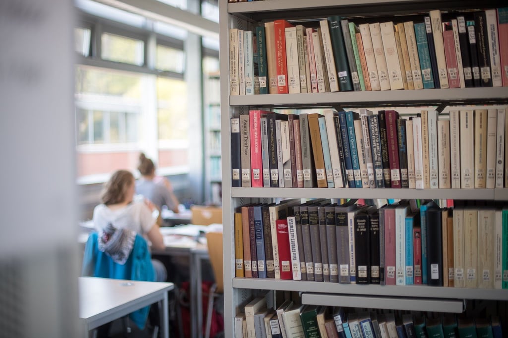 Studentinnen lernen in einer Universitätsbibliothek. Foto: Sebastian Gollnow/dpa/Symbolbild
