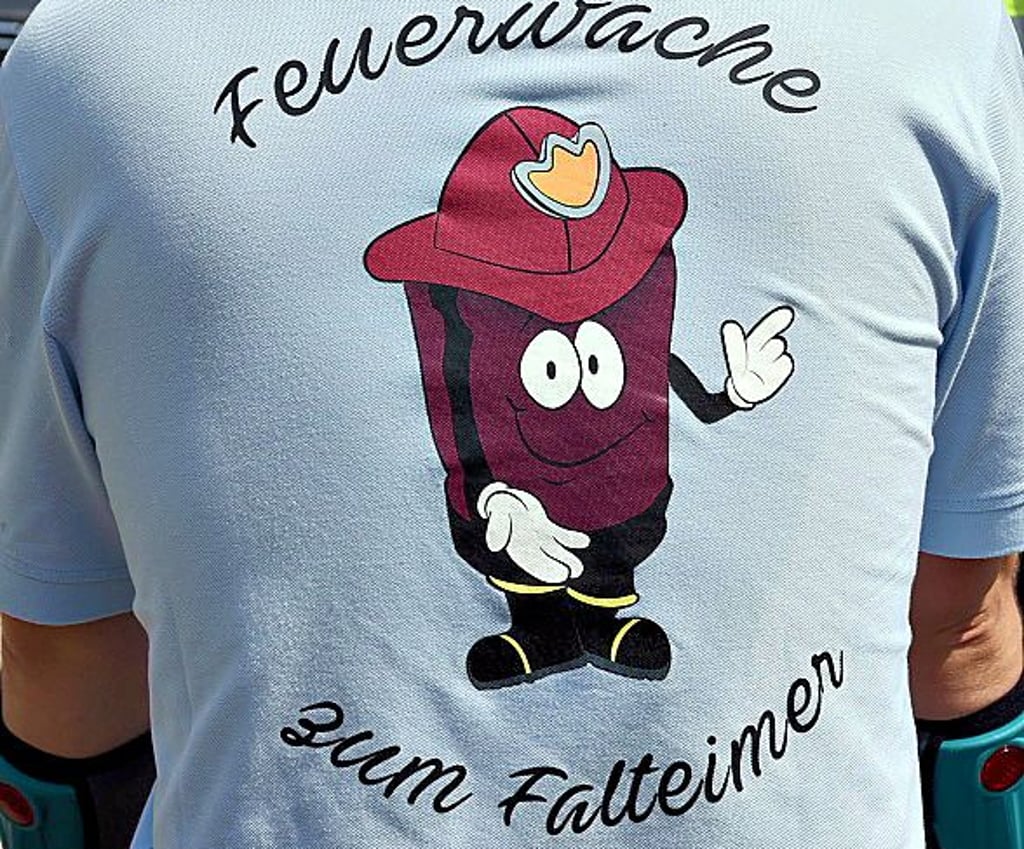 Sogar ein Faltmeimer-Logo gibt es.