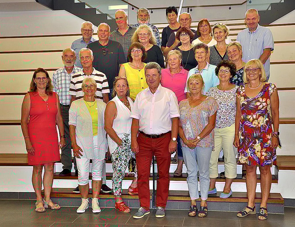 Auch von Magdeburgs Oberbürgermeister Lutz Trümper wurden die Frauen empfangen.