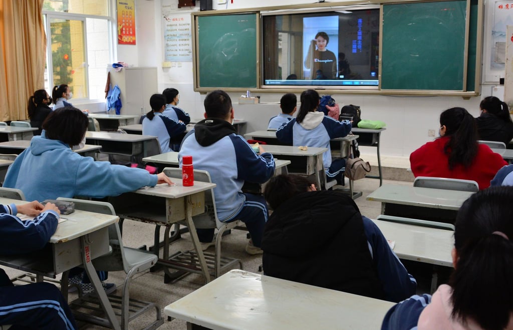 Unterricht an der Pingdong-Schule in Fuzhou.