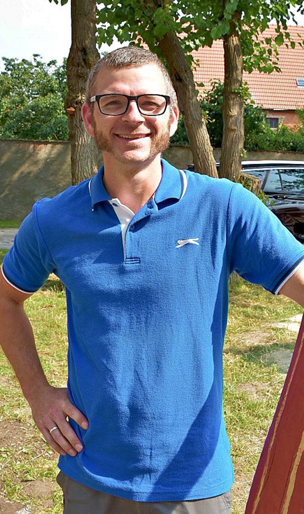 Michael Randel aus Glinde konstruierte und baute die Anlage.