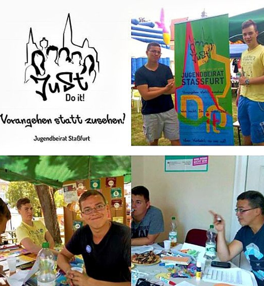 Eine Collage zum Jugendbeirat aus früheren Zeiten.