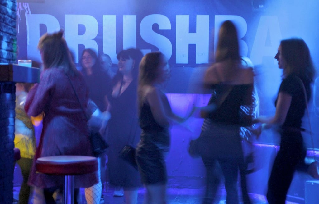 Der Klub Drushba am Samstagabend: Bisher stimmen die Besucherzahlen.