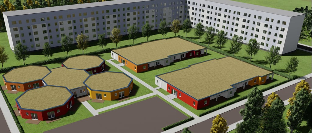 "Die Stadtfelder"-Wohnungsgenossenschaft eG plant im Neustädter Feld in Magdeburg eine Wohnanlage für Senioren.