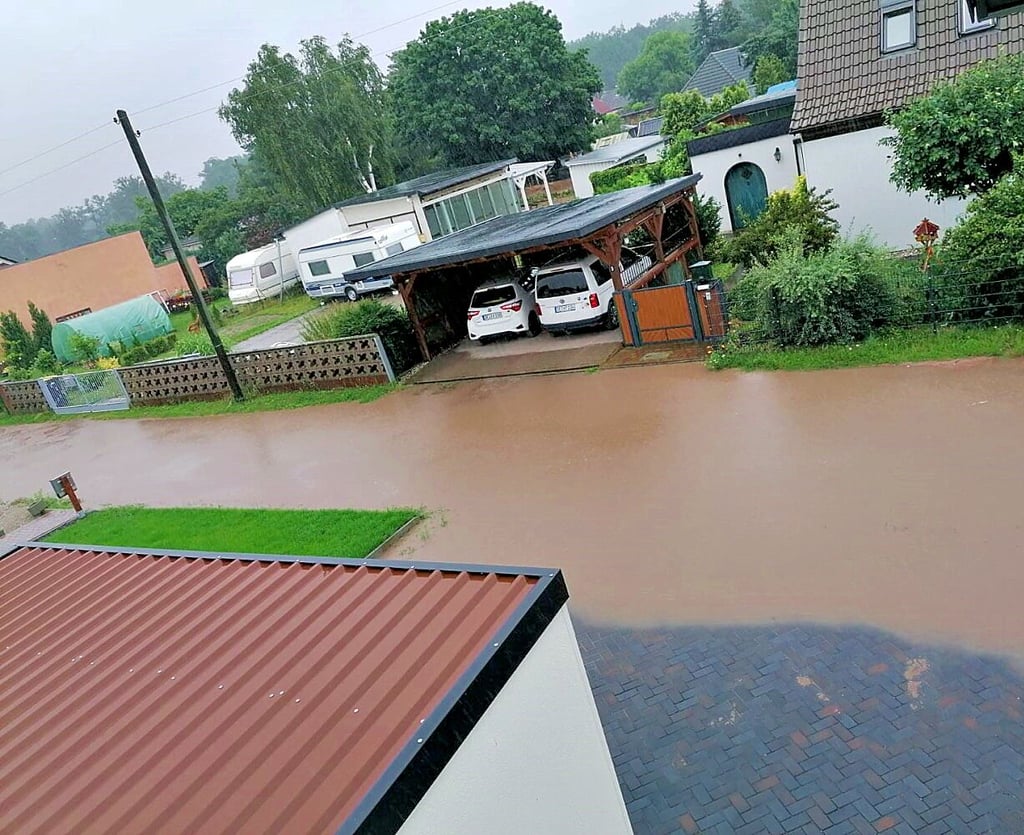 Die Siedlung an der Adria war überschwemmt.