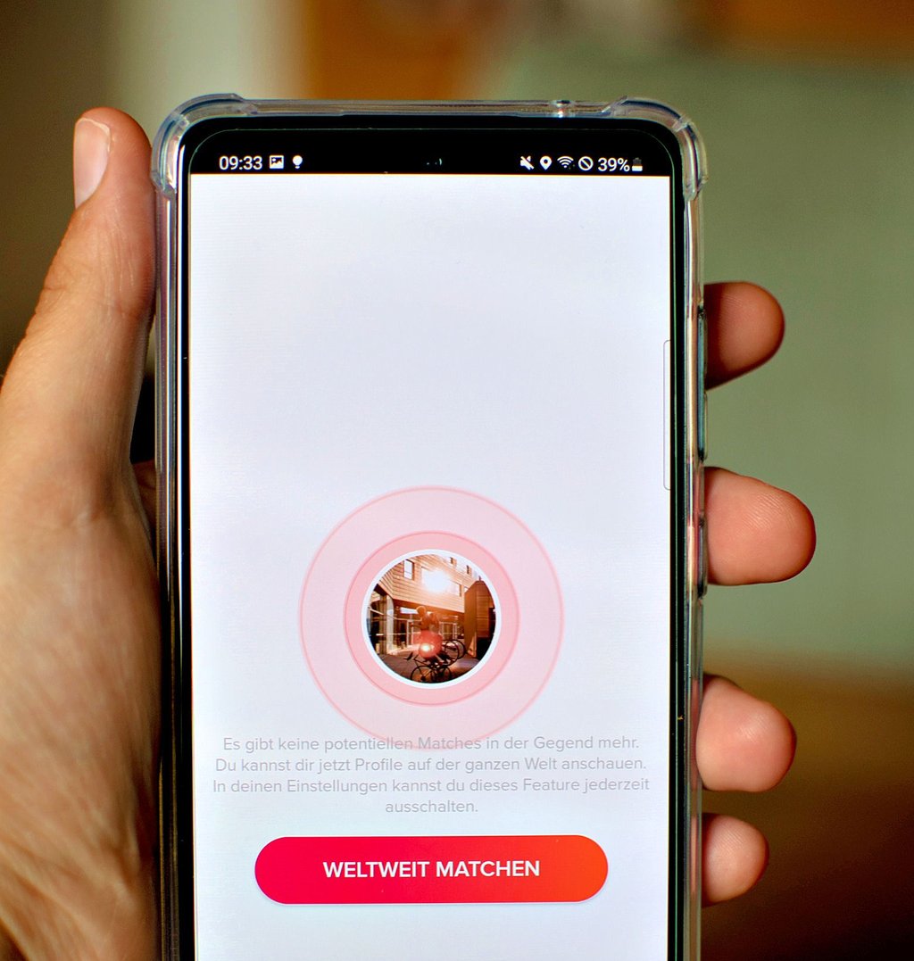 Dating über die Tinder-App ist nicht überall einfach.
